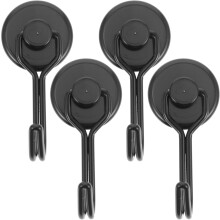 4 Stück robuste Magnethaken aus Aluminiumlegierung für Waschküchen und Garagen – sicherer Halt
