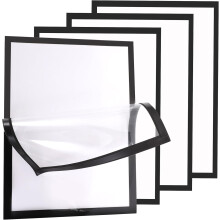 4 selbstklebende magnetische Bilderrahmen für Diamantmalerei (DIY) aus PVC-Material, einfach