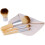 4-teiliges Make-up-Pinselset mit Bambusgriff und Nylonborsten 1