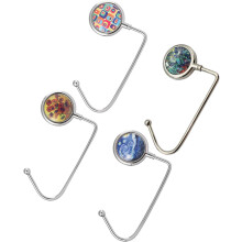 4 Metall-Kleiderhaken mit schönem Design, praktische und stabile Wandhaken für die Heimdekoration