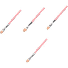 4-teiliges Set Lidschattenpinsel und -applikatoren für Augen-Make-up inklusive Schwamm