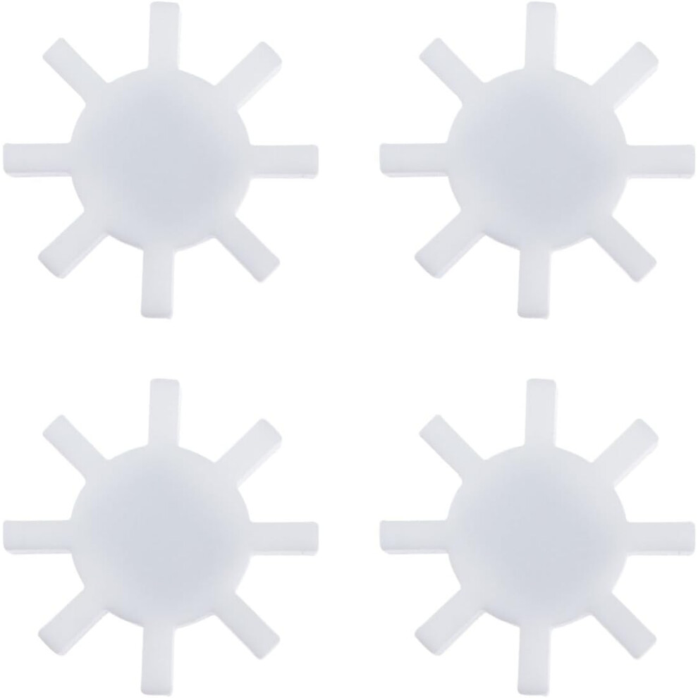 4Pcs Laboratory Chemical Stirring Bar Rotating Octagonal Magnetic Stirrer Bar 8882873581389