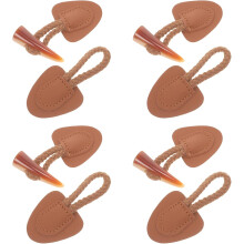 4 paires de boutons à bascule en résine imitation corne, à coudre, style vintage, décoratifs.