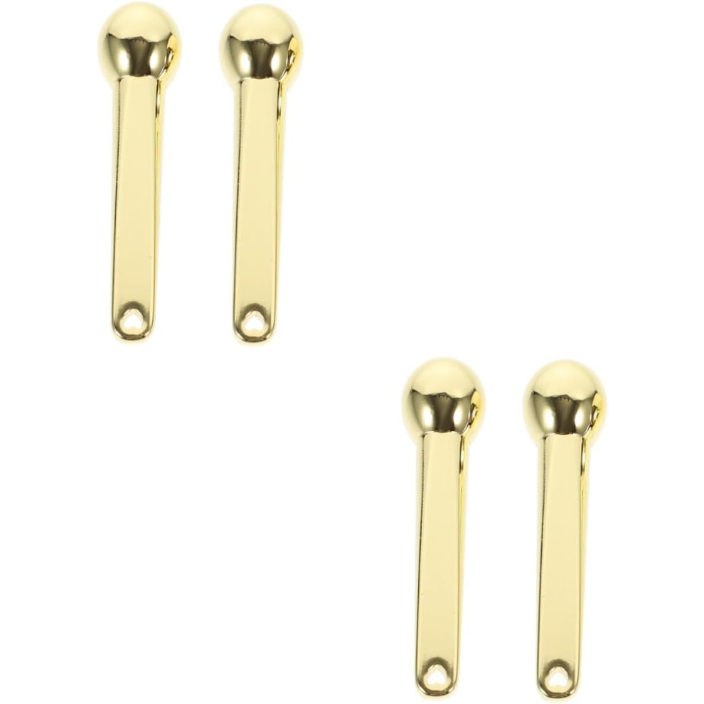 Hkhbjs Golden/Cream 4Pcs Portable Eye Roller Ball Convenient Eye Massage Applicator