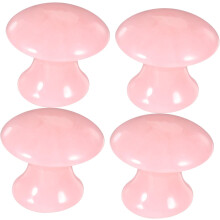 4pcs Mushroom Gua Sha Massage Stones Rollers Facial Massager Tools