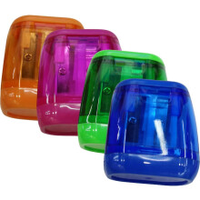 4 taille-crayons manuels Ă double trou, petits taille-crayons Ă main