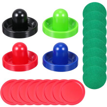 Airhockey-Schieber- und Puck-Ersatzset 96 mm Kunststoff-Hockeyzubehör