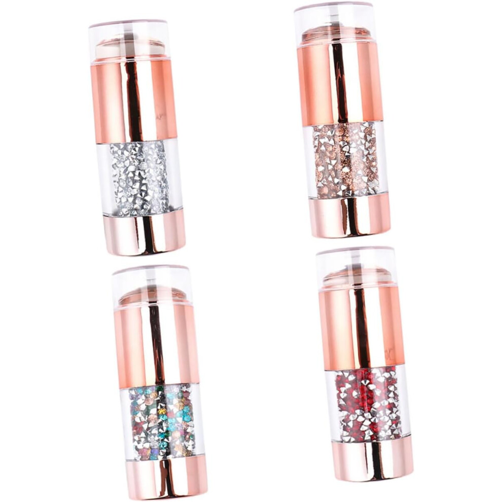 Hkhbjs 4Pcs Nail Tools Accessories Rhinestone Stamp Transfer Pen For Manicure Stamper Kit