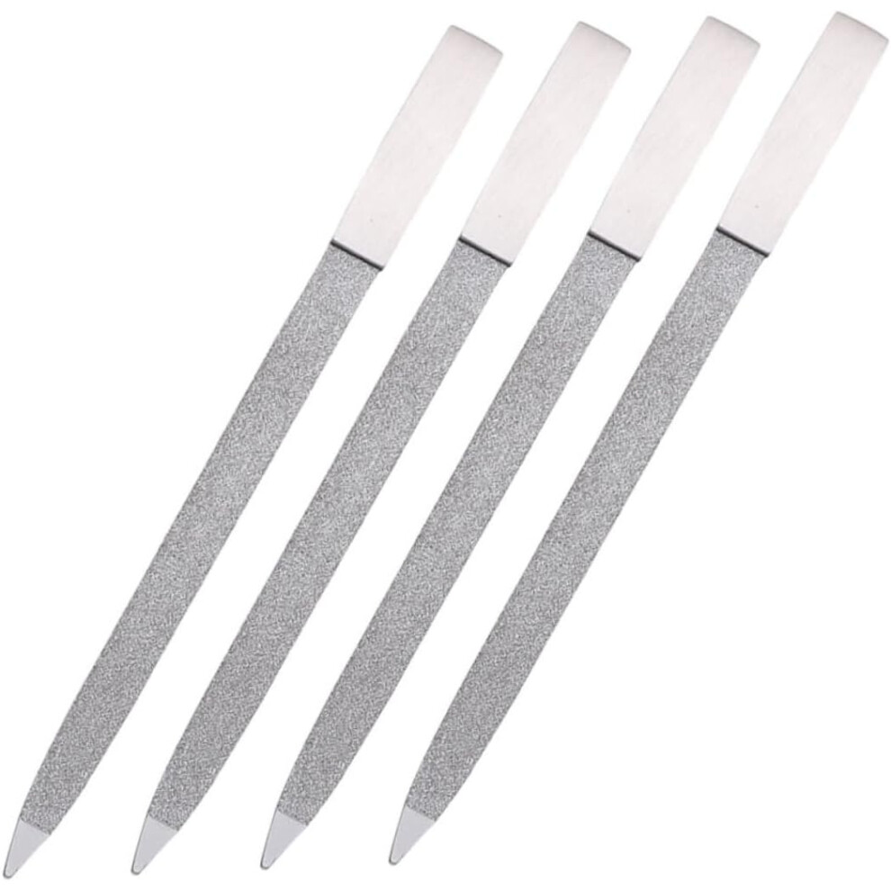 Hkhbjs Sturdy Stainless Nail File Professional Nail File With Plated Sand Finish Â And Salon Use