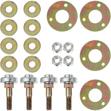 4pcs Rocking Chair Hardware Bearings High Precision Iron Parts Prolong Furniture Life Replacement