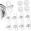 Secure Earring Backs for Studs and Hoop Earrings with Comfortable Copper and Silicone Materials 1