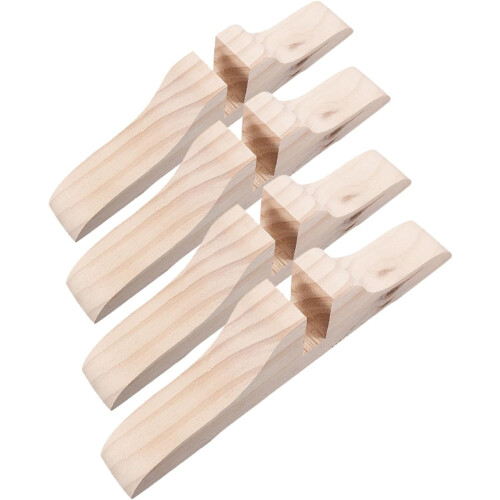 4 supports de cloison de séparation intérieure avec pieds