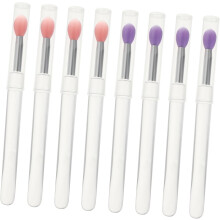 Lot de 8 applicateurs de maquillage en silicone pour les lèvres, les paupières et le rouge à lèvres. Pinceaux pour le visage et le maquillage.