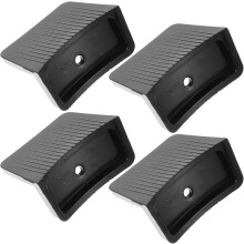 Lot de 4 poignées de rechange amovibles pour casseroles, en bakélite résistante à la chaleur.