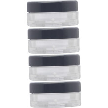 4 Stück 10 g lose Puderbehälter mit Siebnetz, Reise-Make-up-Körperpuderspender, leere Kosmetikdosen zum Nachfüllen