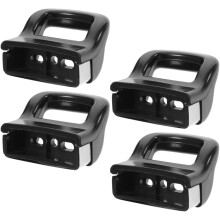 Lot de 4 poignées latérales anti-brûlure et antidérapantes pour casseroles et poêles, accessoires de cuisine pour la maison