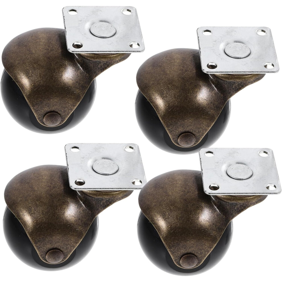4Pcs Wheel Spherical Wheel Chair Caster Office Furniture Casters Replacement For Desk Chair Rolling 5455468169908