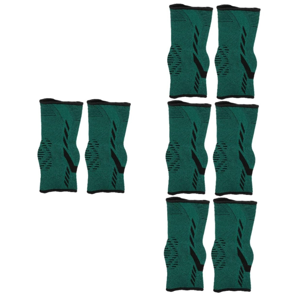 Hkhbjs 4Pairs Compression Ankle Brace Elastic Ankle Sleeve Foot Fascia Socks For Plantar Fasciitis Braces