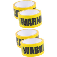4 Rolls Caution Tape Warning Tape Halloween Halloween Supplies and Party Decorations