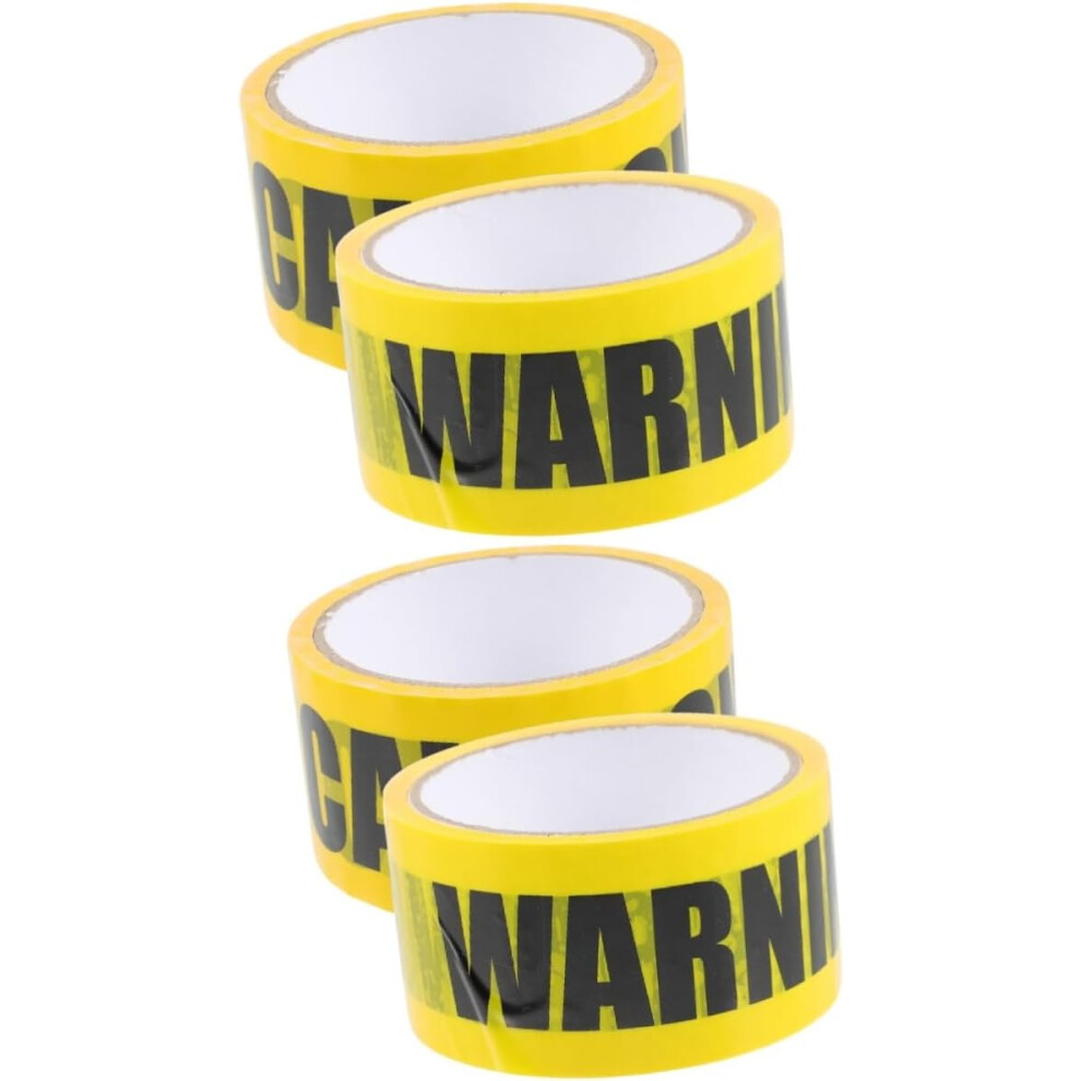 4 Rolls Caution Tape Warning Tape Halloween Halloween Supplies And Party Decorations 5455468302541