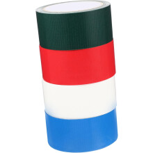 4 Rollen starkes Klebeband, Gewebeband für Teppiche, strapazierfähig, für den Innen- und Außenbereich