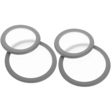 4-teiliges Universal-Stethoskop-Membran-Ersatzset mit großer und kleiner Membran (medizinisch)
