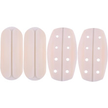 4pcs almofadas de ombro laváveis para almofadas de cintura de ombro macia Silicone antideslizante para uso diário