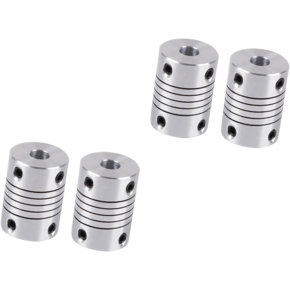 4Pcs Aluminium Alloy Cnc Stepper Motor Shaft Coupler For Printer Flexible Coupler Suitable 5455468305405