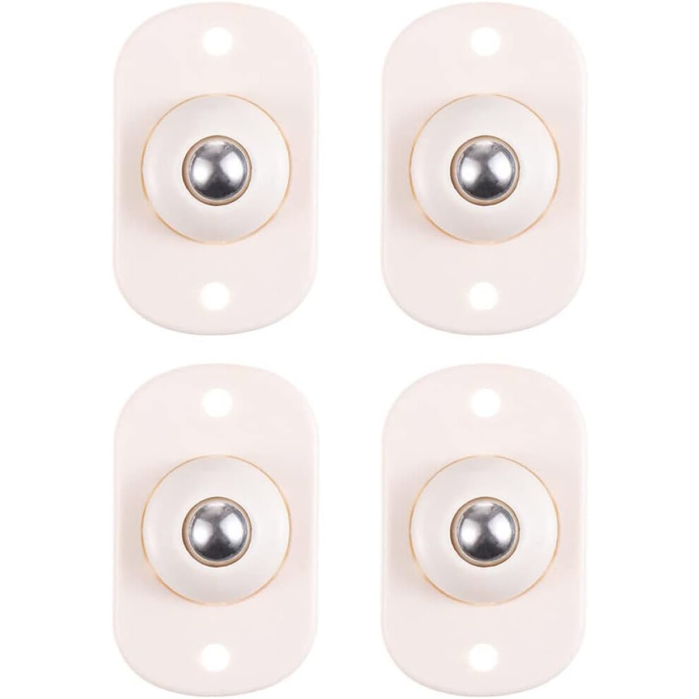 4Pcs Self-Adhesive Wheel Storage Box Caster Sticky Wheels For Storage Box Wardrobe Organisation Easy To Move 5455468168482
