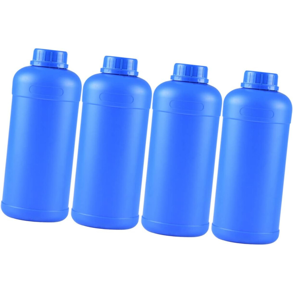 Hkhbjs 4Pcs Sealed Chemical Bottles Wide Mouth Sample Containers