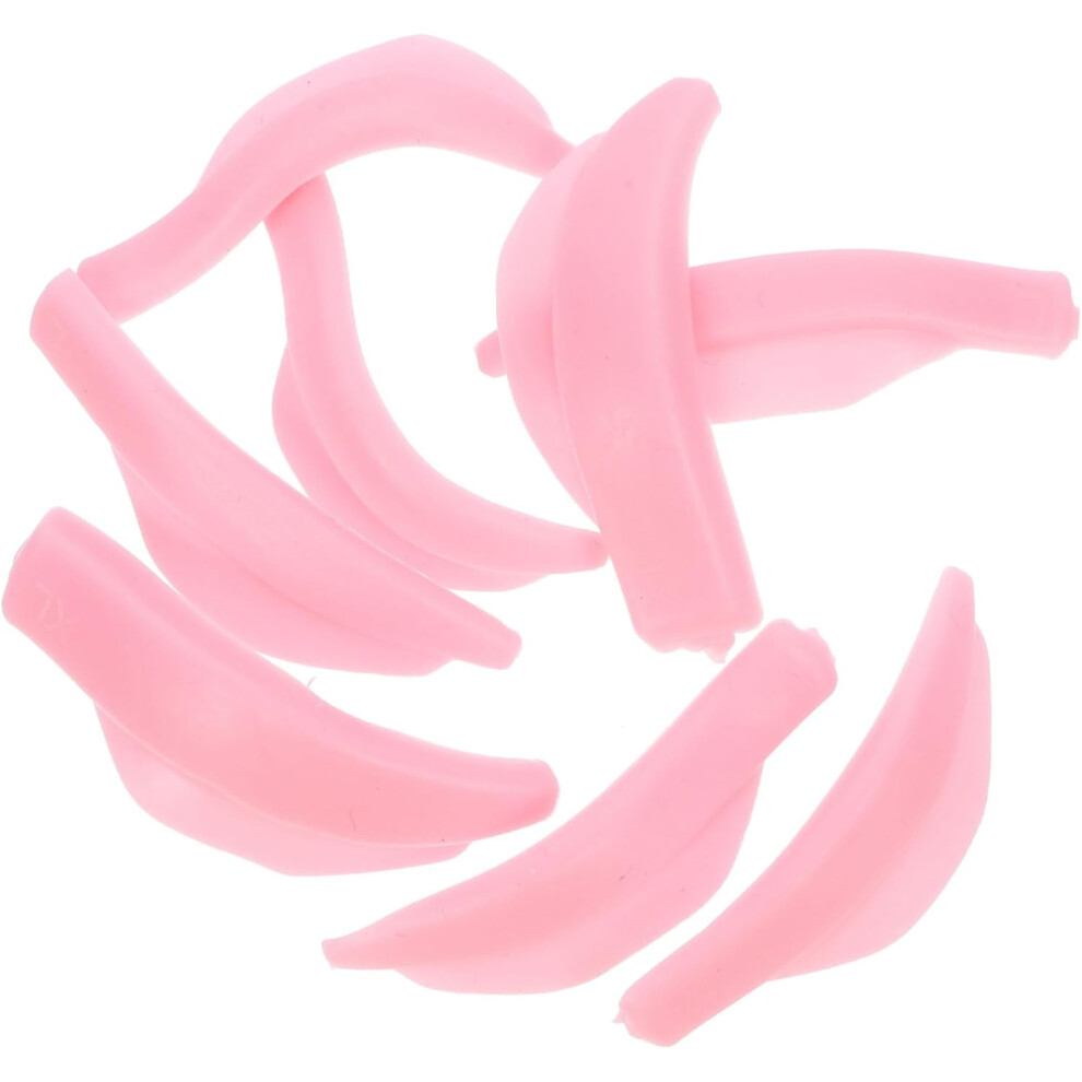 Hkhbjs 4Pairs Silicone Eyelash Lift Pad For Lash Perm Cool Perm Lash Pad Silicone Tool Patch For Use Eyebrow Lamination Kit