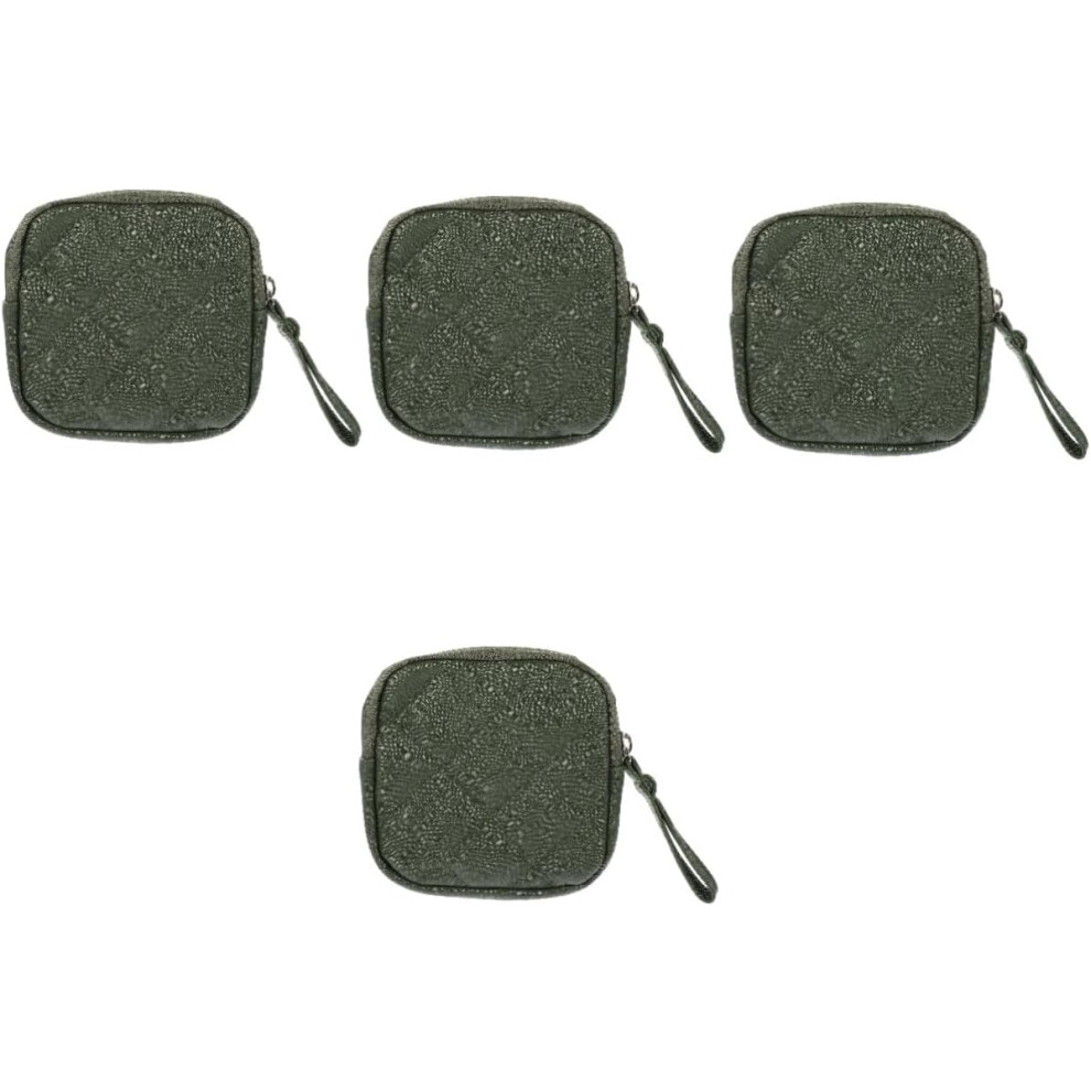 Hkhbjs 4Pcs Portable Storage Bag Adorable Sanitary Napkin Storage Bag Small Pouch