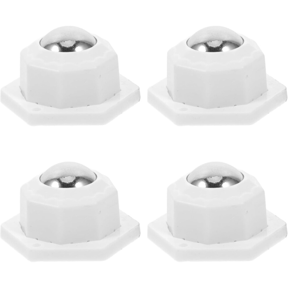 4Pcs 20Mm Self-Adhesive Swivel Caster Wheels For Furniture Small Appliance Trash Can Movable Wheels 8882873590053