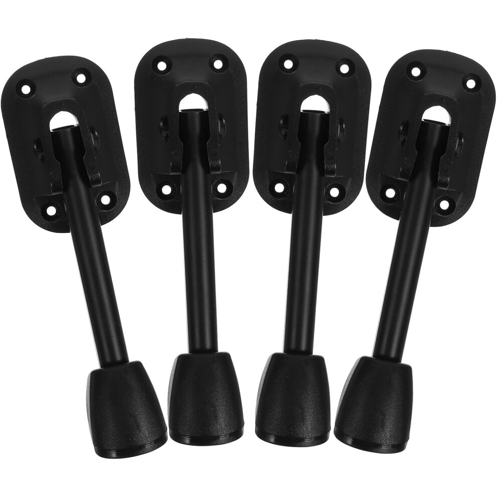 4Pcs Foldable Table Legs Iron Furniture Legs Sturdy Design Black Heavy Duty For Office And Dining Tables 5455468322884