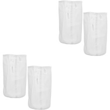 4 bolsas para café frío, filtro de vino, bolsas reutilizables para leche vegetal, ideales para la cocina.