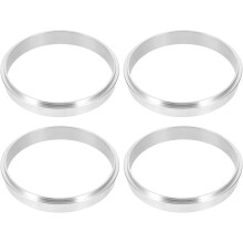 4 Stück Aluminium-Dichtungsringe mit hohem Rand als Ersatz für Dichtungen an Milchtee-Dichtungsmaschinenbechern