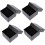 4pcs Multi-function Watch Packaging Box Watch Storage Box Embossed Pattern 1