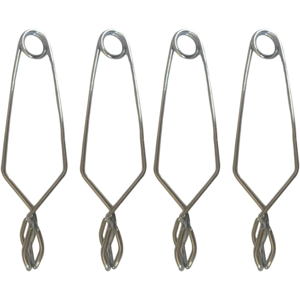 4Pcs Test Tube Clamp Small Spring Iron Flask Holder Laboratory Supply For Science Lab Test Tube Clip 5455468298899
