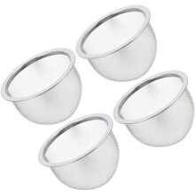 Feinmaschiges Teesieb aus Edelstahl, 8,2 cm (3,23 Zoll) Einsatz für Teekannen, hitzebeständiger Filter