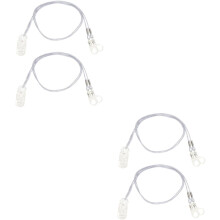 4sets Hearing Aid Clip Bte Hanging Lanyards Deaf-aid Fixation Cord Protection Rope for Hearing Aids