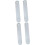 4pcs Aluminum Sock Board DIY Sock Making Tool Plank for Heat Press Transfer for Craft Projects 1