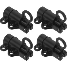 Automatic Spring Loaded Aluminum Alloy Sliding Door Latch 4Pcs Security Bolt Lock f
