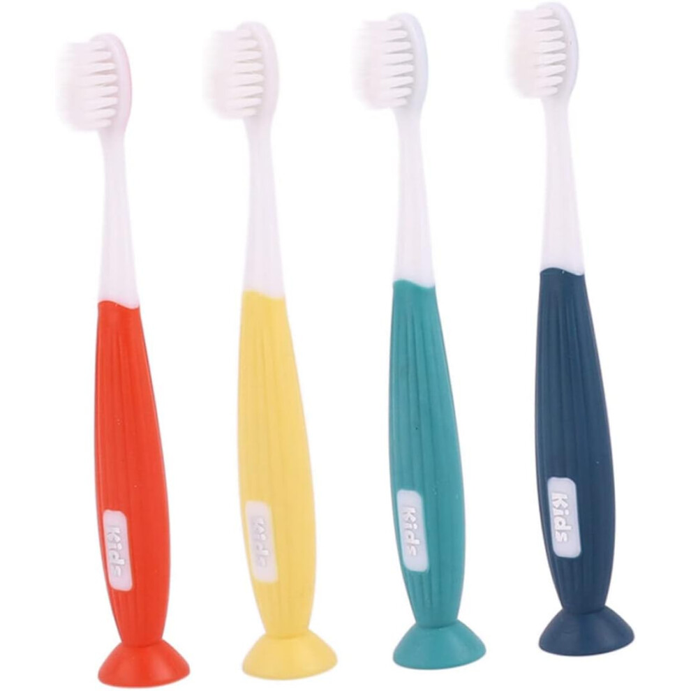 Hkhbjs 4Pcs Boys And Girls Toothbrushes Soft Bristles Boy Girl's Toothbrush Tool For Teeth Cleaning Brush For Girl Age