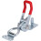 4pcs Adjustable Vertical Toggle Latch Clamps Heavy Duty Iron Quick Release Door Case Box 1