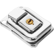 4pcs Iron Locking Latch Clasp with Keys for Jewelry Boxes and Wooden Chests