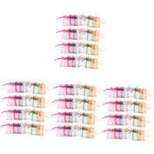 400pcs Drawstring Bags Mesh Gauze Pouches for Wedding Party Favor Candy Jewelry