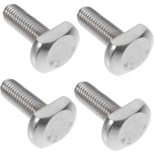 4 Stück Edelstahl-T-Nut-Schrauben mit Kopfklemme für Dachaufbewahrung