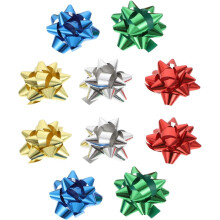 450 Stück Verpackungsschleifen, DIY-Blumendekoration für festliche Weihnachtsgeschenke