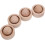 4 stuks aromatherapiebolletjes van beukenhout, mini-oliediffuser 1