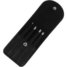 Ergonomische Augenbrauenpinzette aus Edelstahl für die Haarentfernung, Reise-Pinzetten-Set für Frauen
